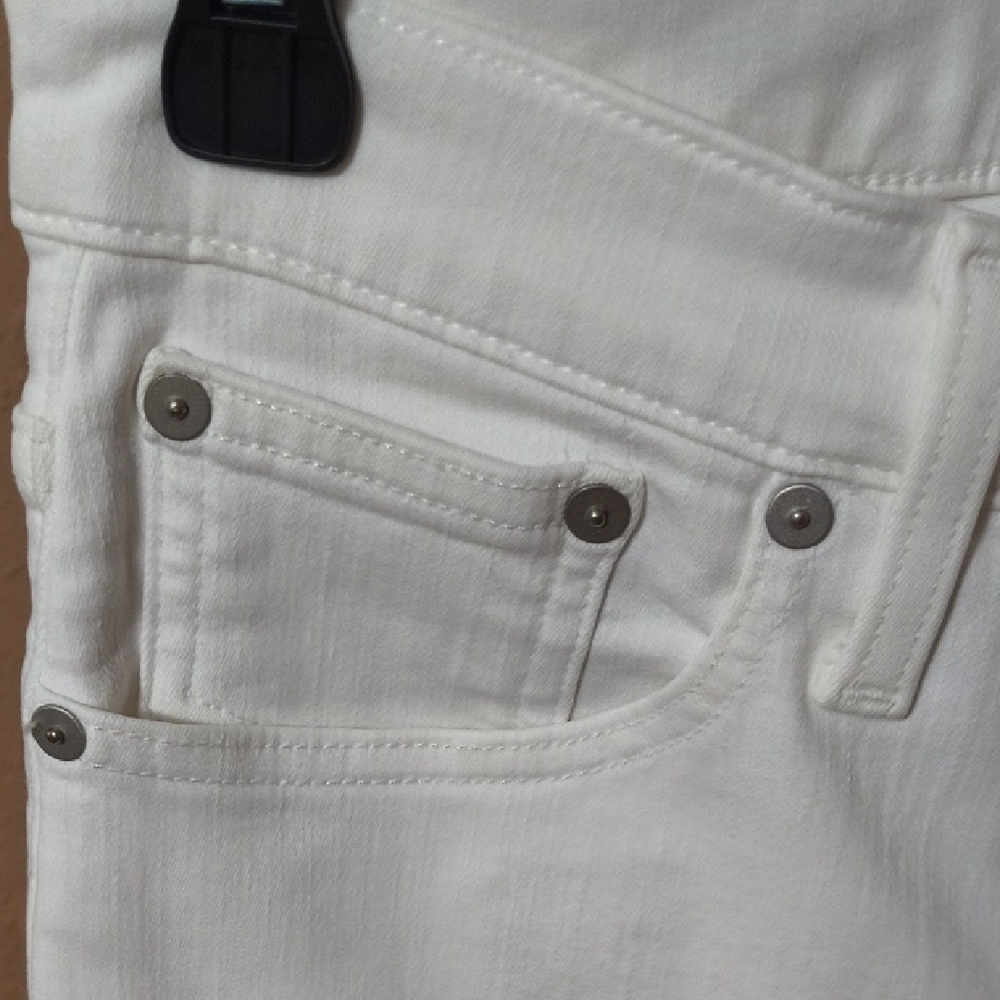 Madewell Women's White Cali Demi-Boot Jeans Size 26 - Picture 3 of 6